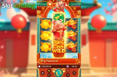 Οθόνη2. Fortune Pig (Rectangle Games) Κουλοχέρης 