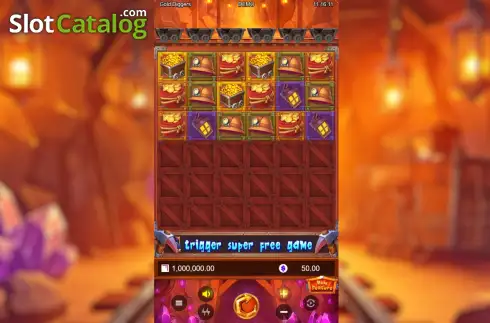 Οθόνη2. Gold Diggers (Rectangle Games) Κουλοχέρης