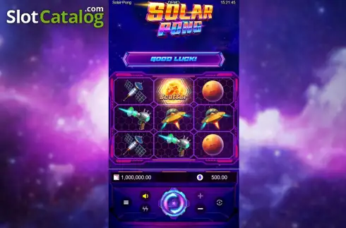Οθόνη2. Solar Pong Κουλοχέρης