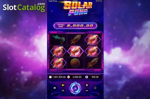 Οθόνη3. Solar Pong Κουλοχέρης