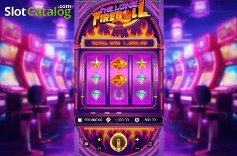 Οθόνη3. The Lone Fireball Κουλοχέρης 