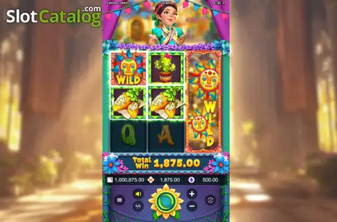 Οθόνη3. Fiesta Green (Rectangle Games) Κουλοχέρης