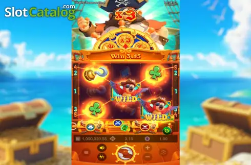 Οθόνη3. Pirate's Treasure Reel Κουλοχέρης 