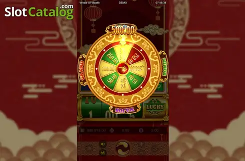 Οθόνη3. Wheel of Wealth (Rectangle Games) Κουλοχέρης