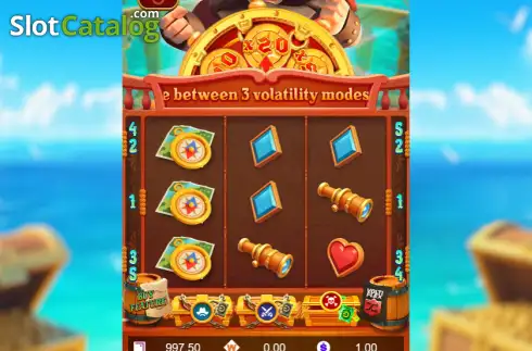 Οθόνη2. Pirates Treasure Reel 2 Κουλοχέρης