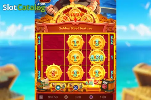 Οθόνη3. Pirates Treasure Reel 2 Κουλοχέρης