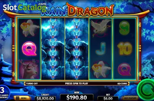 Οθόνη2. Rain Dragon Κουλοχέρης