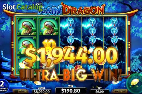 Οθόνη3. Rain Dragon Κουλοχέρης