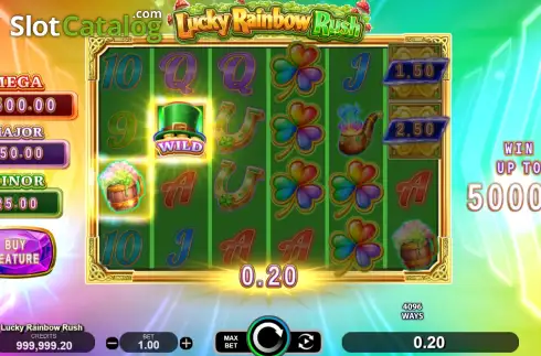 Οθόνη3. Lucky Rainbow Rush Κουλοχέρης