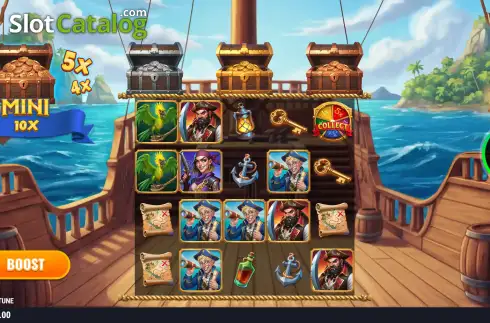 Οθόνη2. Pirate's Fight for Fortune Κουλοχέρης