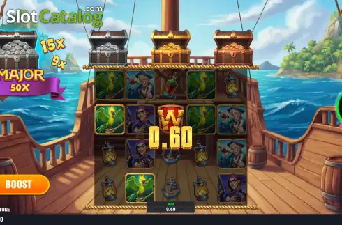 Οθόνη3. Pirate's Fight for Fortune Κουλοχέρης