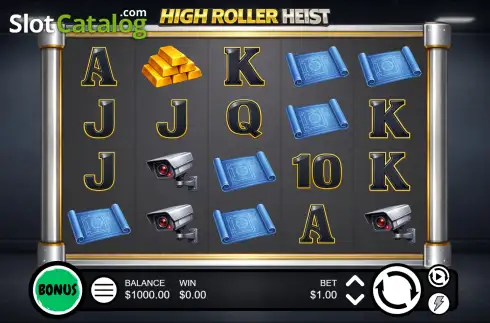Οθόνη2. High Roller Heist Κουλοχέρης