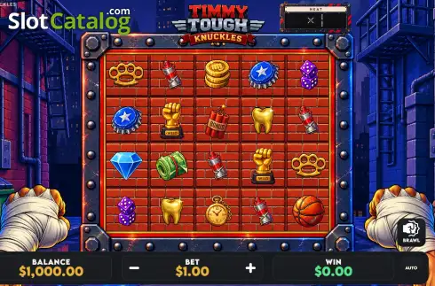 Οθόνη2. Timmy Tough Knuckles Κουλοχέρης 