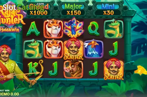 Οθόνη2. Raja Hunter: Hold and Win Κουλοχέρης