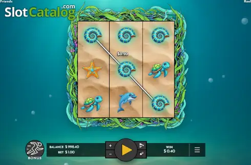 Οθόνη3. OCEAN FRIENDS Κουλοχέρης 