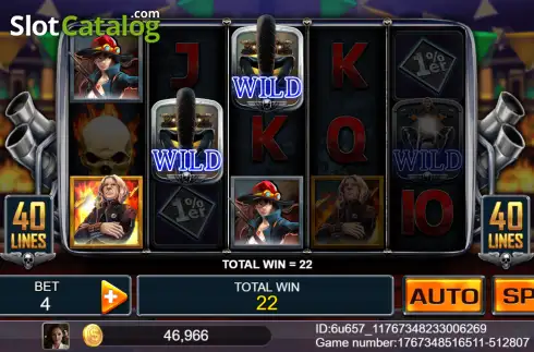 Οθόνη3. Wild Fire Ranger Κουλοχέρης 