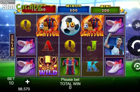 Οθόνη2. Football Gold Hold and Win Κουλοχέρης