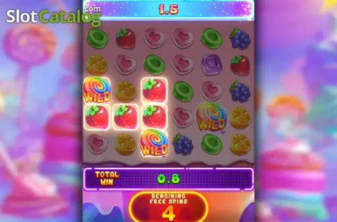 Οθόνη3. Candy Island Κουλοχέρης 