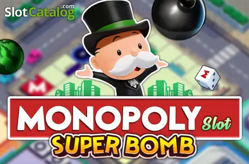 Monopoly Slot Super Bomb Λογότυπο Monopoly Slot Super Bomb Λογότυπο
