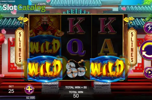 Οθόνη3. Lucky God of Wealth Κουλοχέρης