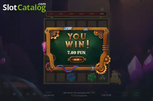 Οθόνη3. Hamsterpunk Mines Κουλοχέρης
