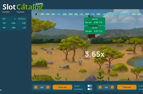Οθόνη3. Eagle of Fortune (Riddec Games) Κουλοχέρης