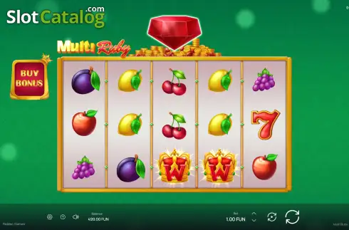 Οθόνη1. Multi Ruby Κουλοχέρης