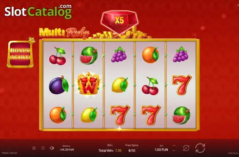 Οθόνη2. Multi Ruby Κουλοχέρης