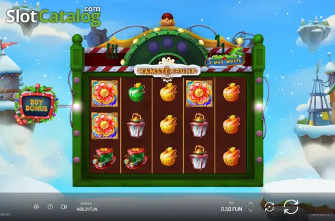 Οθόνη2. Hamsterpunk X-Mas Wheel Κουλοχέρης