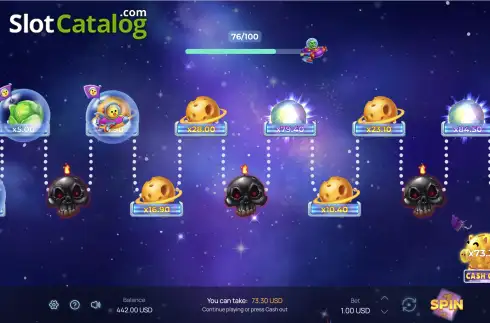 Οθόνη3. Orbital Rush Κουλοχέρης