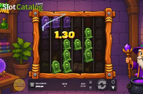 Οθόνη3. Wizard Tales Κουλοχέρης