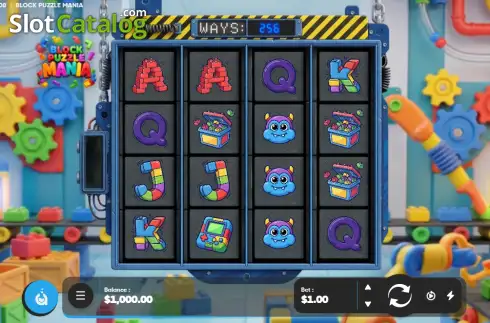 Οθόνη2. Block Puzzle Mania Κουλοχέρης