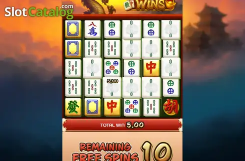 Οθόνη3. Mahjong Wins (SabaPlay) Κουλοχέρης