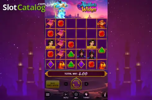 Οθόνη3. Aladdin’s Wishes Κουλοχέρης