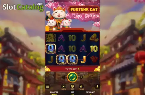 Οθόνη3. Fortune Cat (SabaPlay) Κουλοχέρης