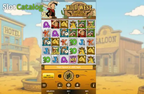 Οθόνη2. Wild West Most Wanted Κουλοχέρης 