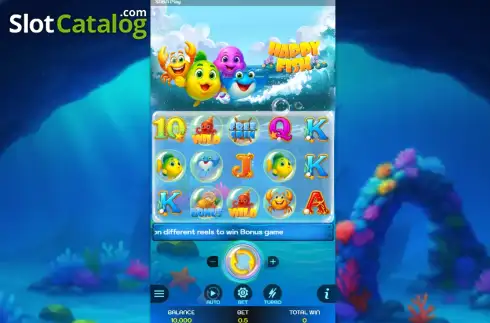 Οθόνη2. Happy Fish (SabaPlay) Κουλοχέρης 