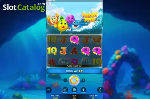 Οθόνη3. Happy Fish (SabaPlay) Κουλοχέρης 