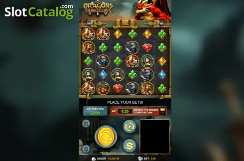 Οθόνη2. Dragons & Dungeons Κουλοχέρης 