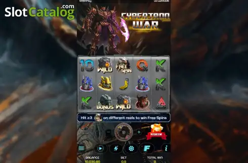 Οθόνη2. Cybertron War Κουλοχέρης