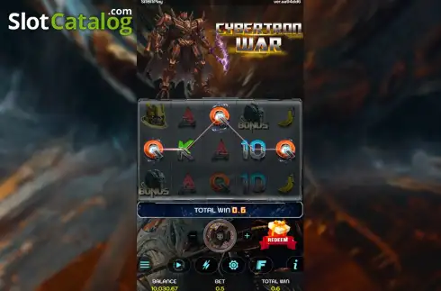 Οθόνη3. Cybertron War Κουλοχέρης