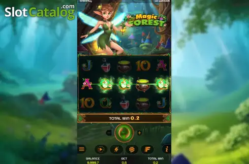 Οθόνη3. Magic Forest (SabaPlay) Κουλοχέρης