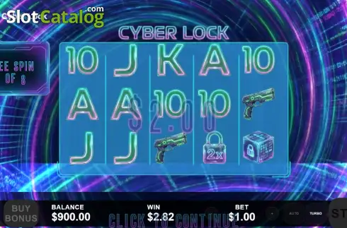 Οθόνη3. Cyber Lock Κουλοχέρης 