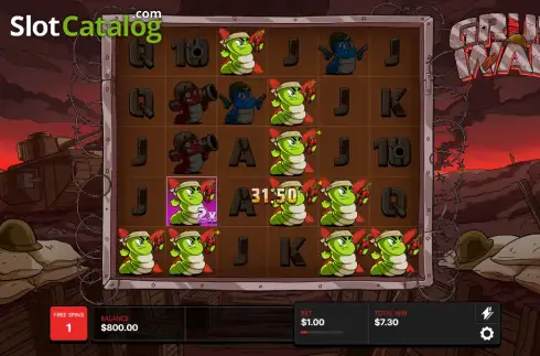 Οθόνη3. Grub War Κουλοχέρης
