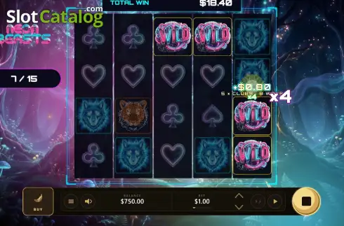 Οθόνη3. Neon Beasts Κουλοχέρης
