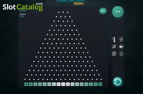 Οθόνη2. Plinko Multiball 10000x Κουλοχέρης
