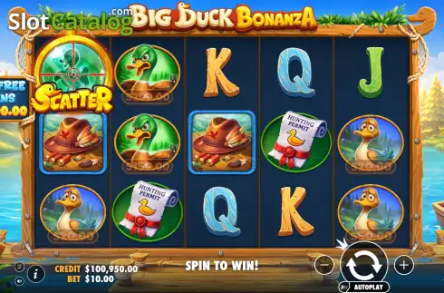 Οθόνη2. Big Duck Bonanza Κουλοχέρης