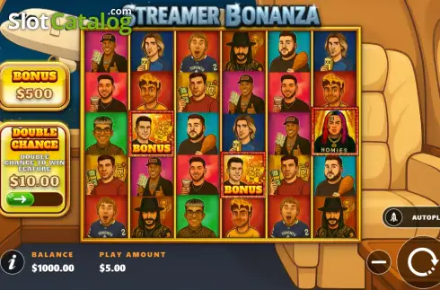 Οθόνη2. Streamer Bonanza Κουλοχέρης