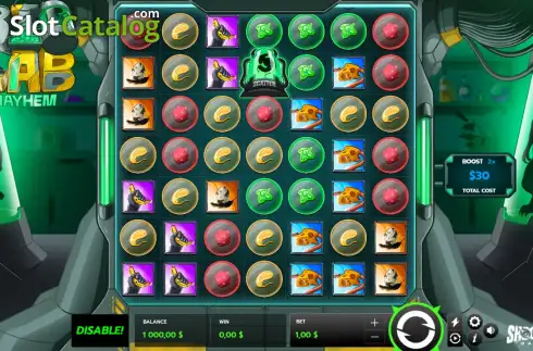 Οθόνη2. Biolab Mayhem Κουλοχέρης