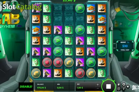 Οθόνη3. Biolab Mayhem Κουλοχέρης